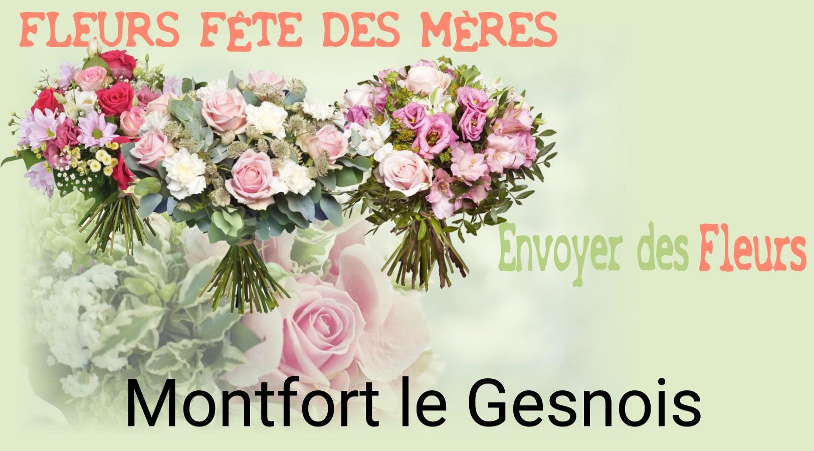 Bouquet de Fête des Mères livré à Montfort-le-Gesnois
